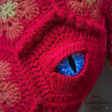 Draco the African Flower Dragon Head