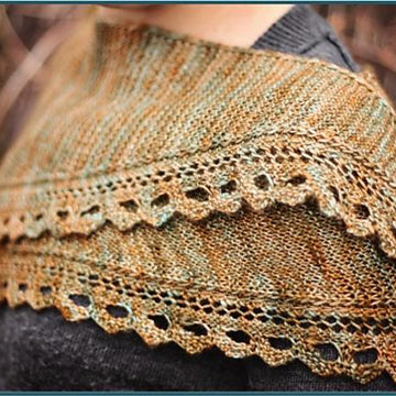 Serriform Scarf & Shawlette
