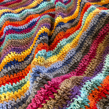 Cotton Waves baby blanket
