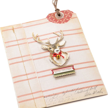 American Crafts Heidi Swapp Winter Wonderland Layered Stickers 9/Pkg - W/Gold Foil Accents