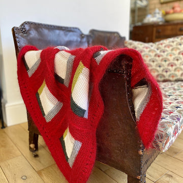 Log Cabin Lapghan
