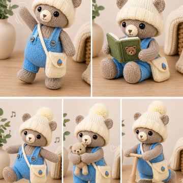 Blueboo Bear Toy