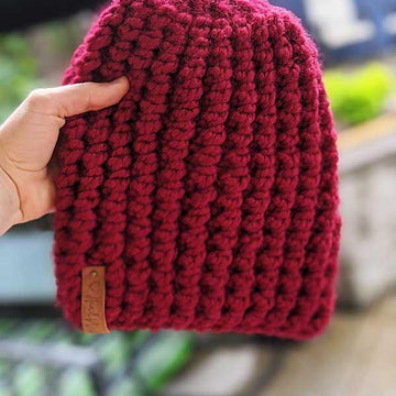 Ribbed Bubble Hat