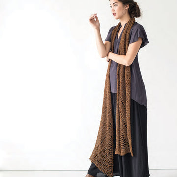 Alethea Scarf in Berroco Mykonos - Downloadable PDF
