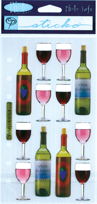 Sticko Stickers - Wine