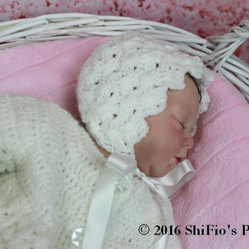 Crochet Pattern baby jacket an hat UK & USA Terms  #335