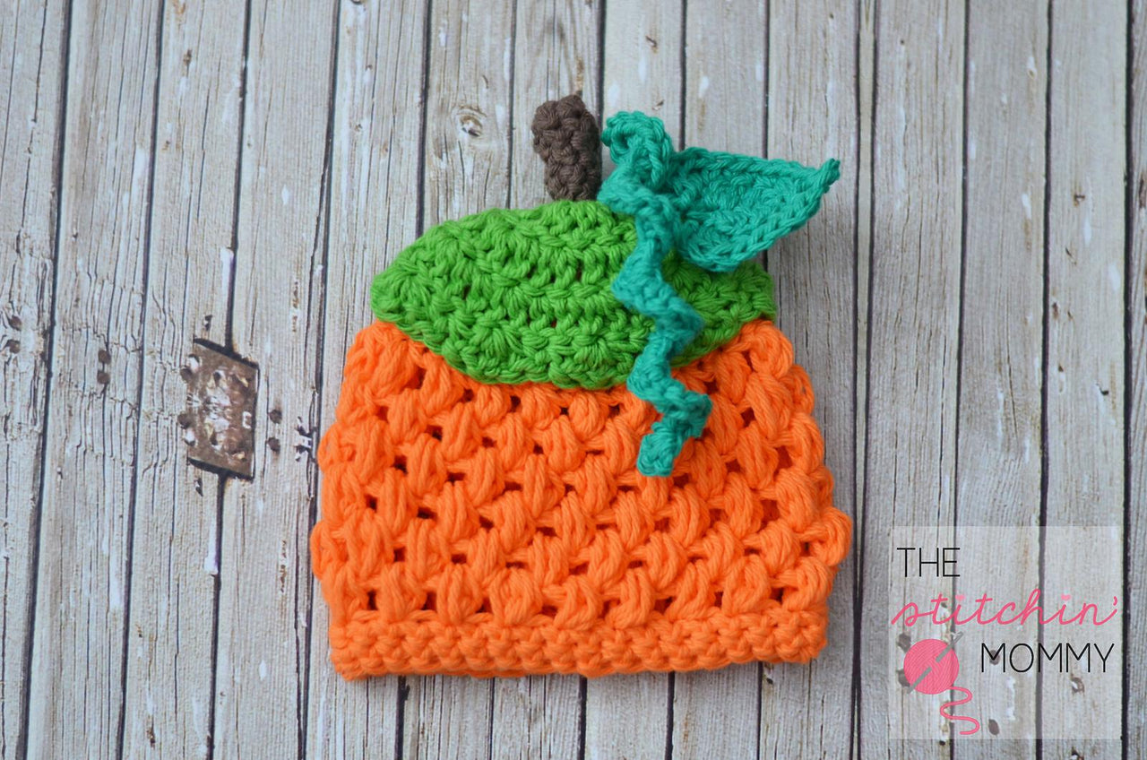 Crochet Pumpkin Beanie