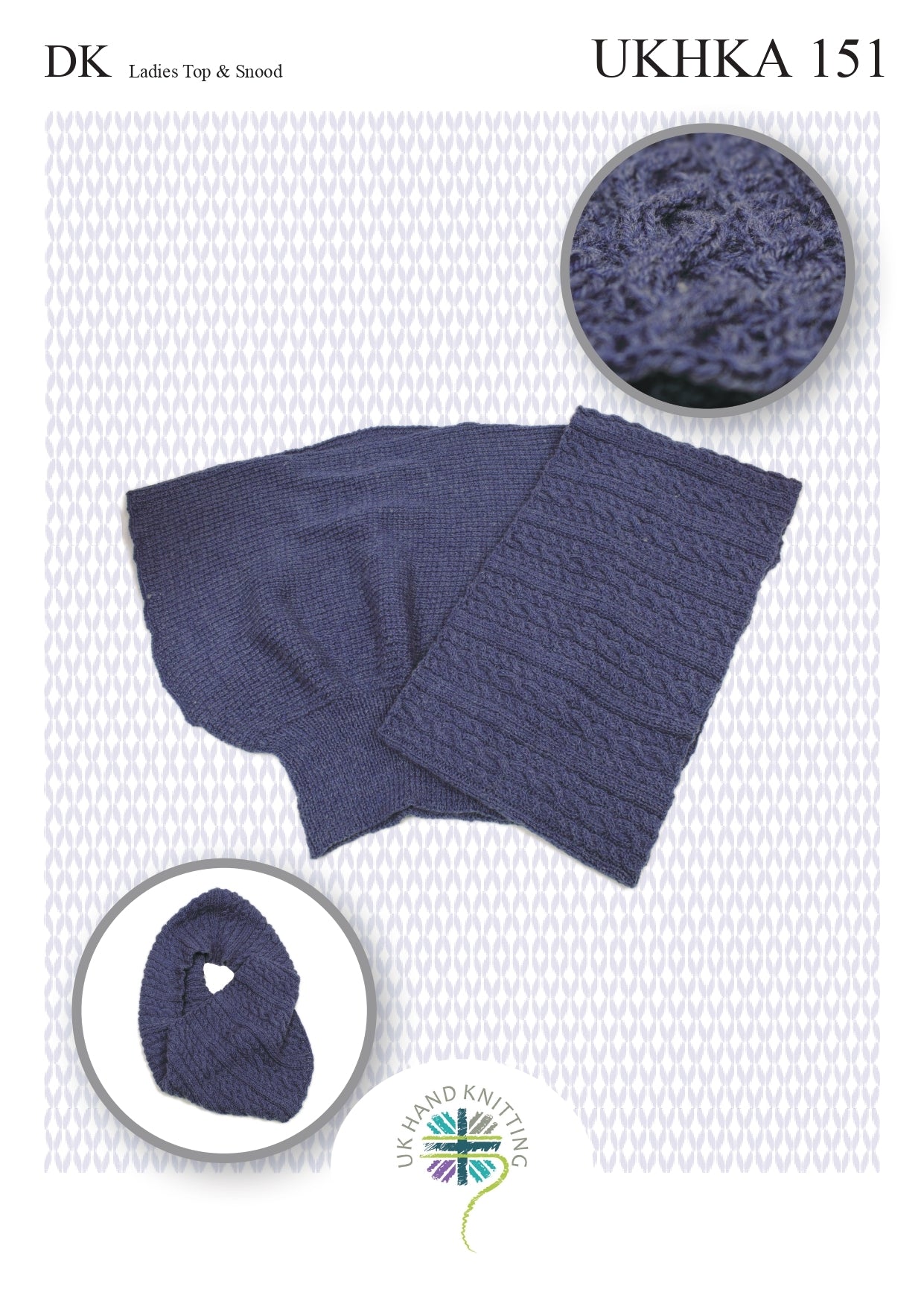 UKHKA 151 Cabled Cowl - UKHKA151pdf - Downloadable PDF