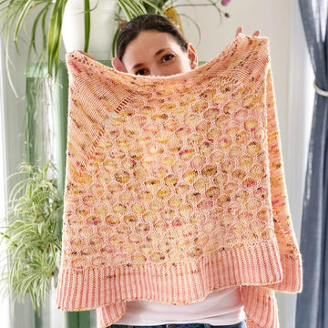 Sunshine Tulip Shawl