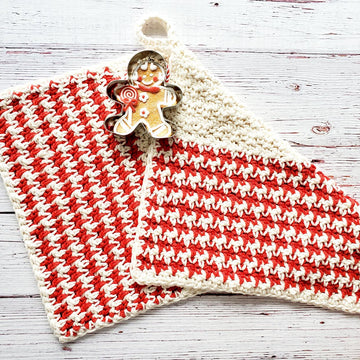 Houndstooth Dish Towel