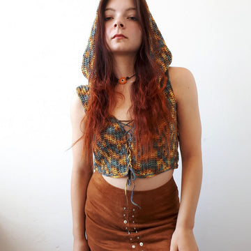 Mandala top wtih cape