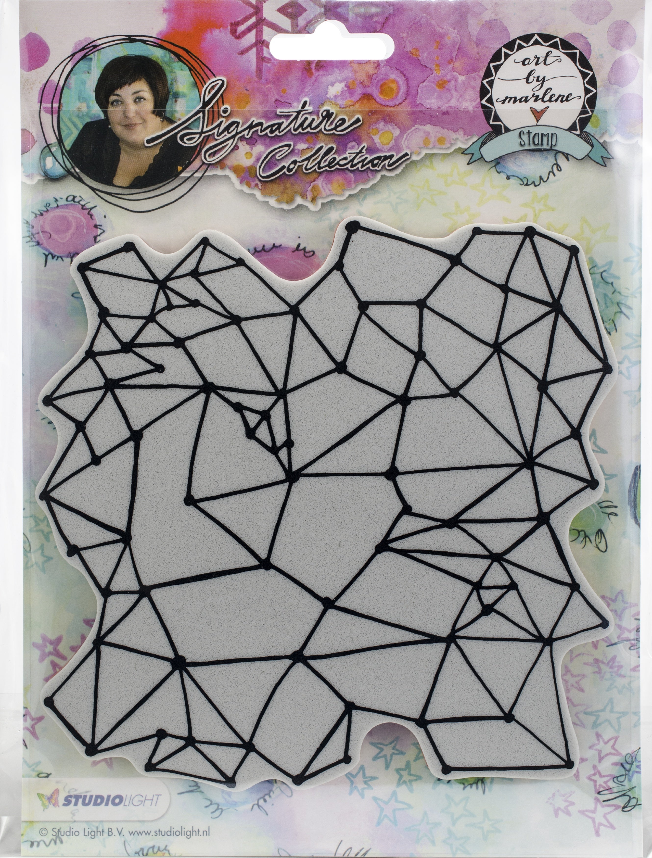 Studio Light Art By Marlene Background Cling Stamp - 279290
