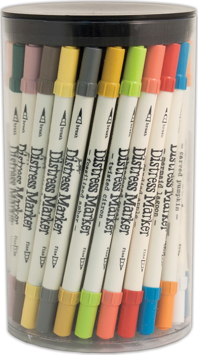 Ranger Tim Holtz Distress Markers Tube Set 60/Pkg - 600943
