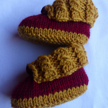 Strickanleitung für Babyschuhe