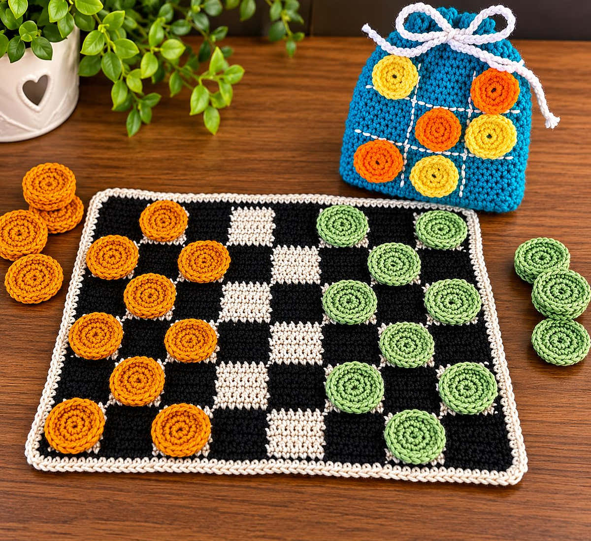 Checkers and Tic-Tac-Toe Games