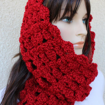 Grey & Black Infinity Scarf