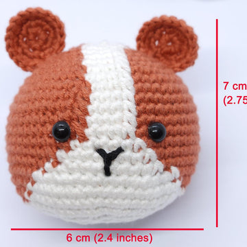 Amigurumi little hamster