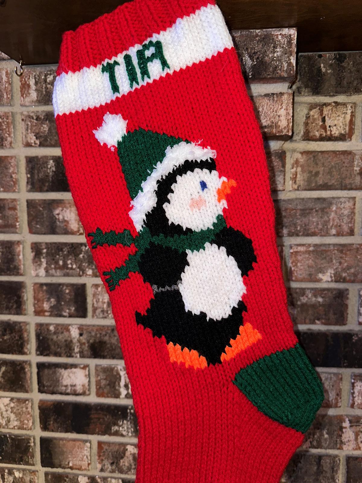 Penguin Holiday Stocking