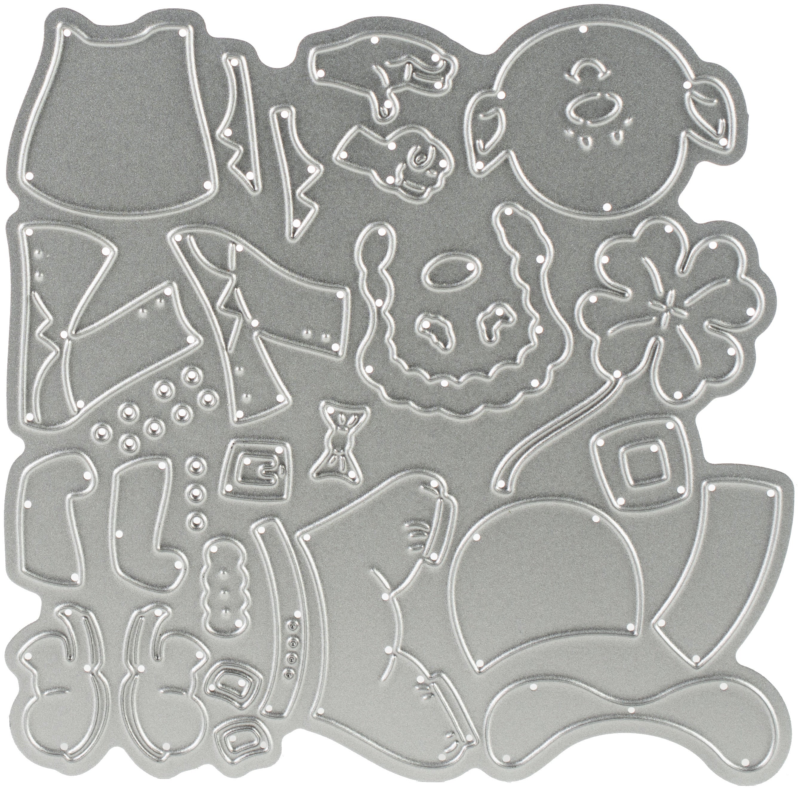 CottageCutz Dies - Lucky Leprechaun 3"X3.5"