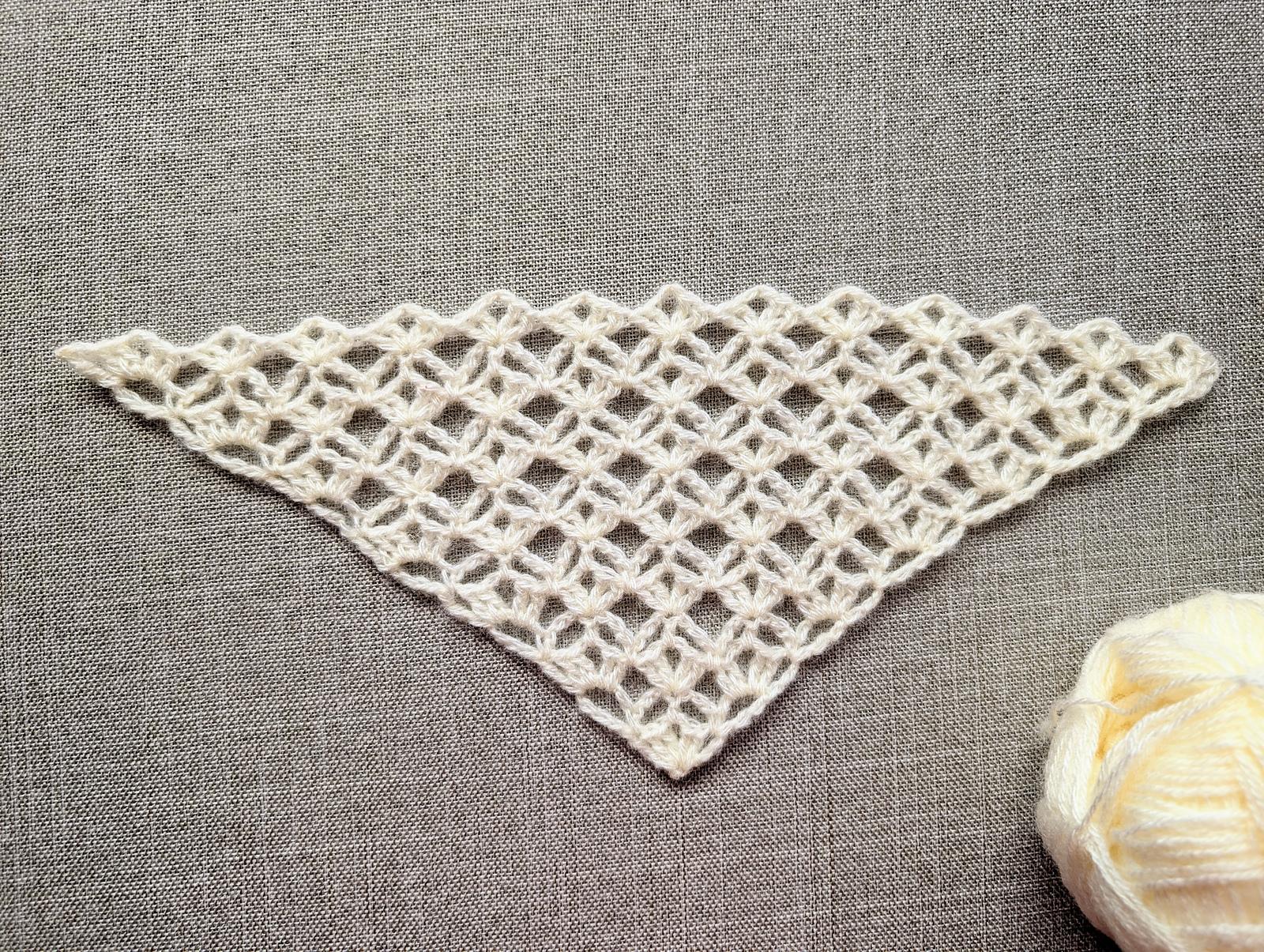 Crochet Bandana/Shawl Pattern/Chart #2