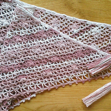 Spring flower shawl