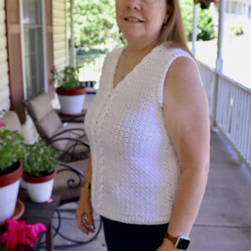 The Wheat Cabled Summer Top