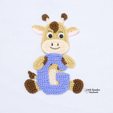 G for Giraffe Applique