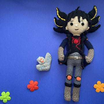 Yusei amigurumi doll