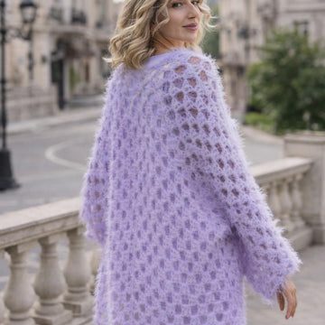 Hexagon cardigan