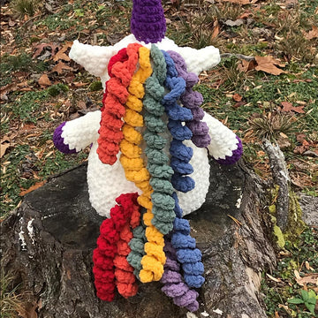 Mindy's Crochet Rainbow Unicorn