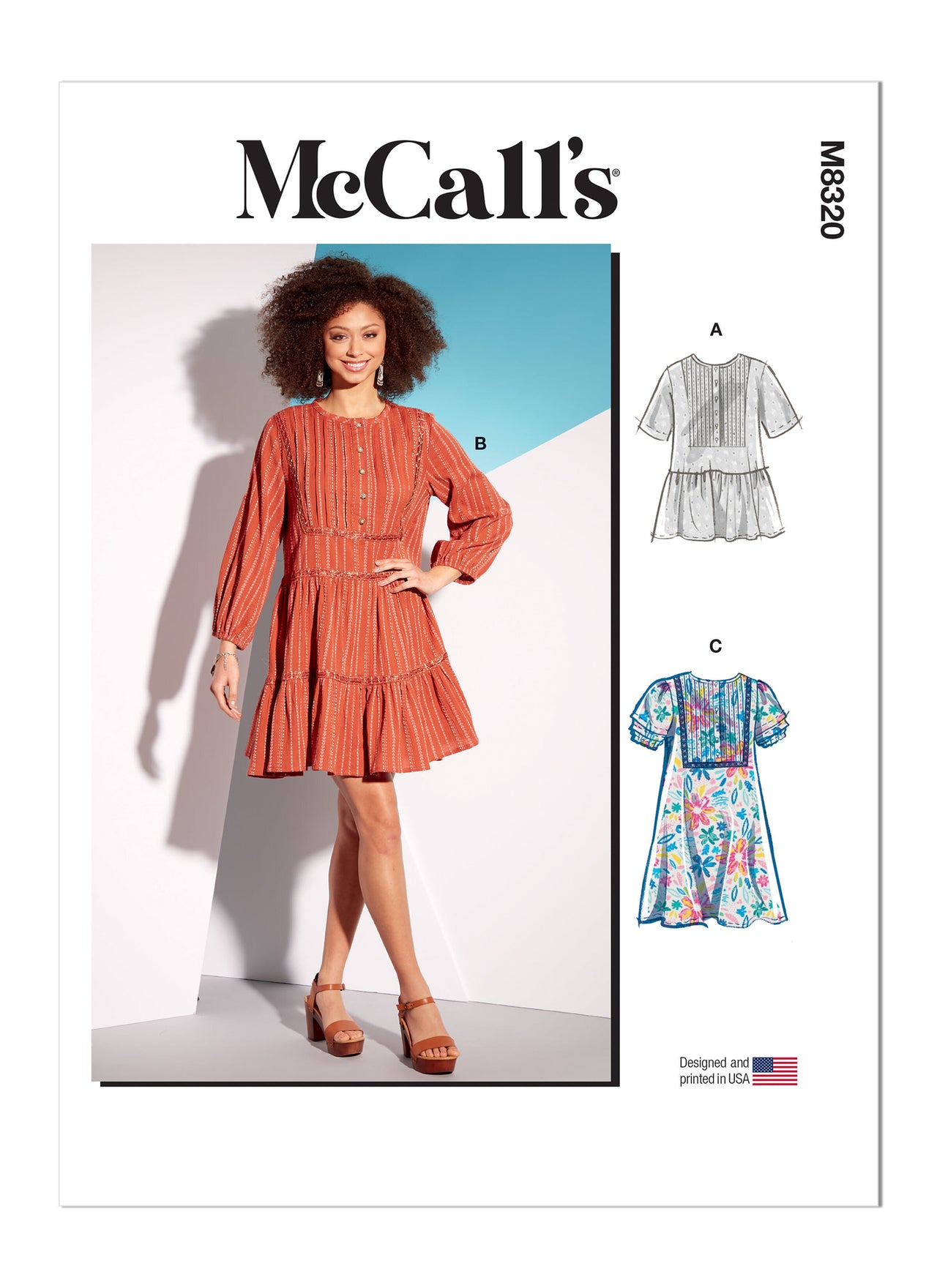 McCall's Misses' Tunic and Dresses M8320 - Sewing Pattern
