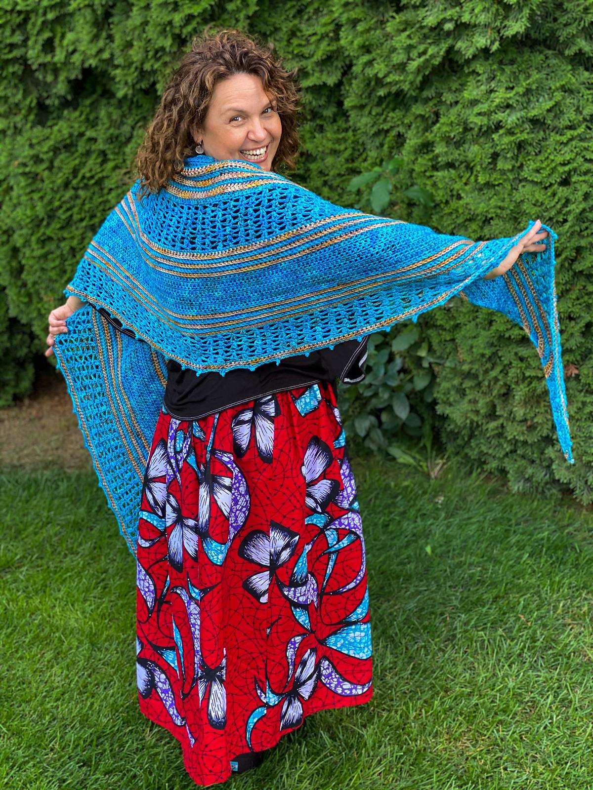 Chrysalis County Shawl
