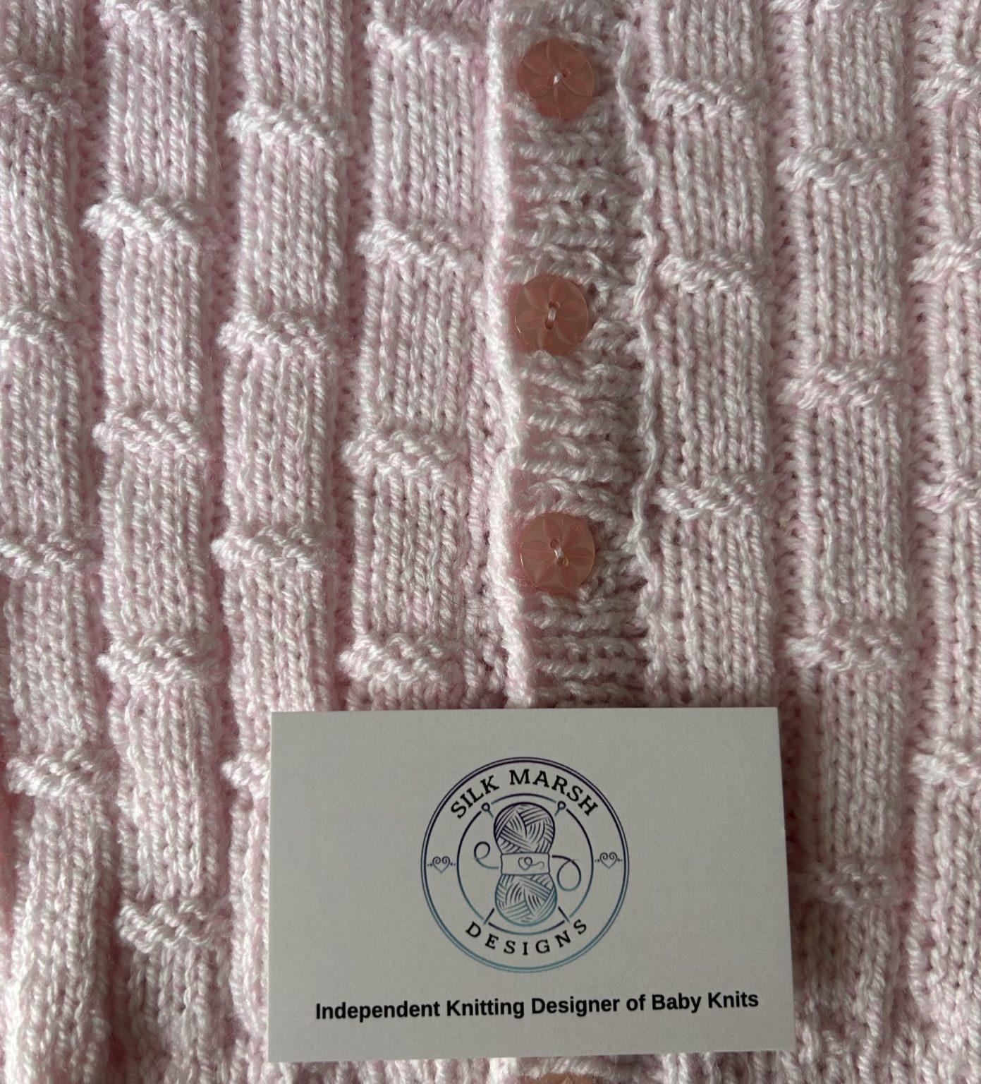 Wendy Baby Cardigan Knitting Pattern 3-24 months Approx