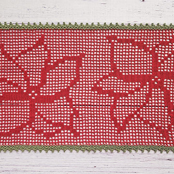 Poinsettia Table Runner
