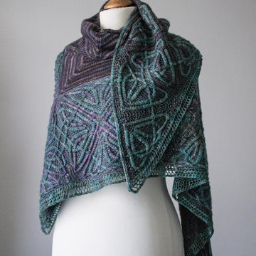 Durrow shawl