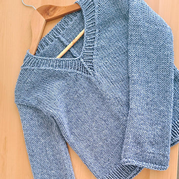 Sentro machine V-neck sweater