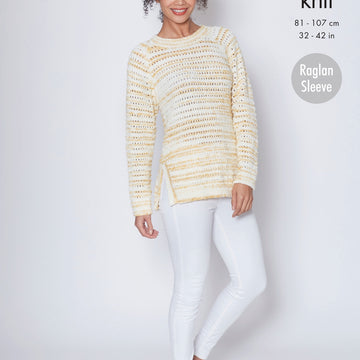 Sweater and Tunic Knitted in King Cole DK - 5715 - Downloadable PDF