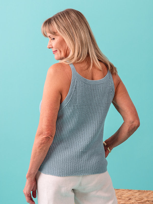 Breakers Top in Berroco Modern Cotton DK - Downloadable PDF
