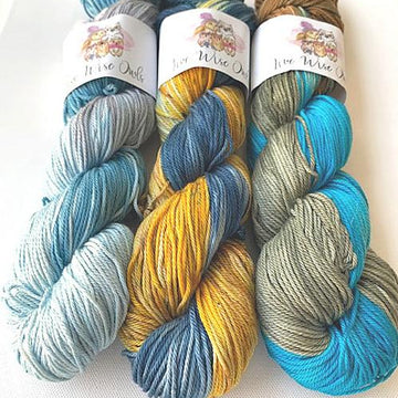 Five Wise Owls shawl