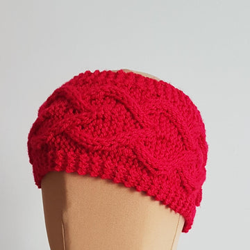 I love Cables Headband Knitting Pattern