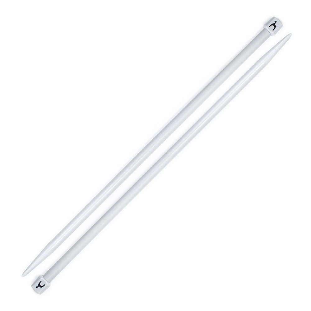 Pony Plastic Single Point Needles 35cm