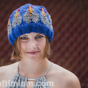 Drosophila (fruit fly) Knit Hat