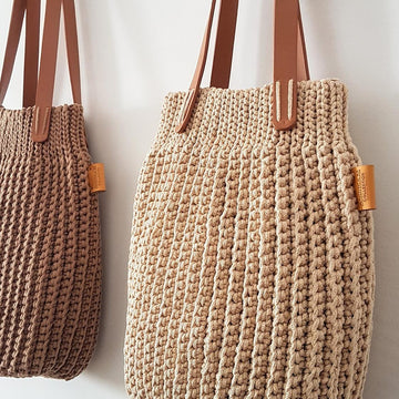 Ribbed Winter Tote