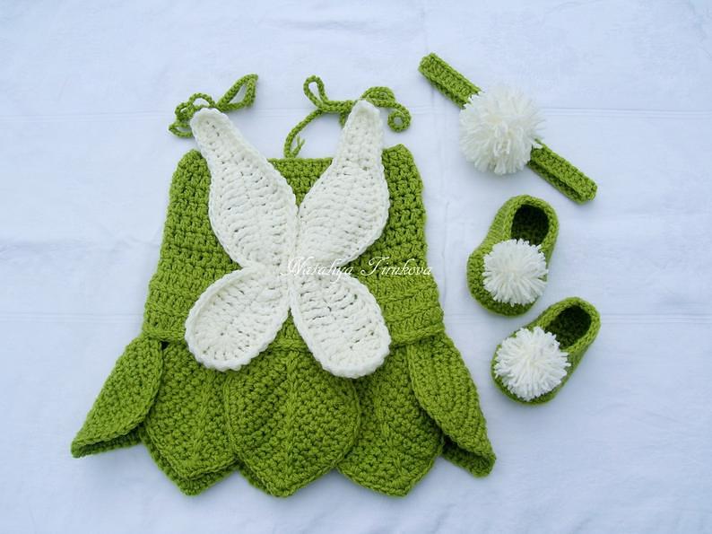 Tinker Bell Baby Dress Outfit