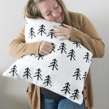 The Nordic Tree Pillow
