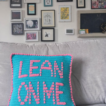 Lean on me cushion