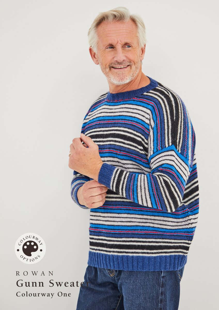 Arne&Carlos Gunn Sweater in Rowan Norwegian Wool - 04099