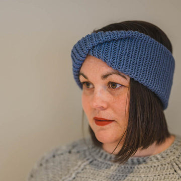 Easy Twisted Ear Warmer