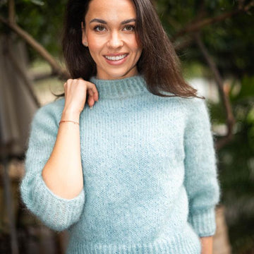 2401 Top Down Sweater