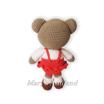 Amigurumi Carm Girl Bear the Ami